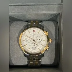 Michele | Accessories | Michele Diamond Dial Chronograph 